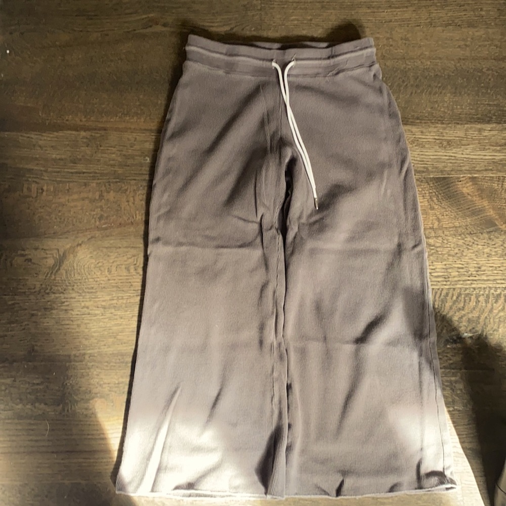 Mate the label cropped waffle pants